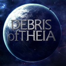 Debris of Theia