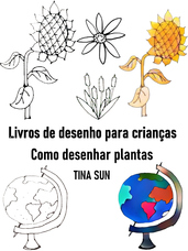 Livros de desenho para crianças:Como desenhar plantas