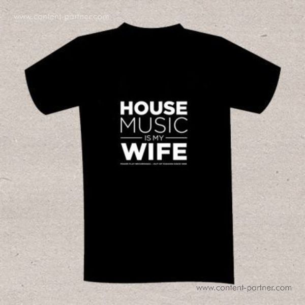 15 Years Of Poker Flat - The Housemusic - Black With White Men's Tshirt - Size M