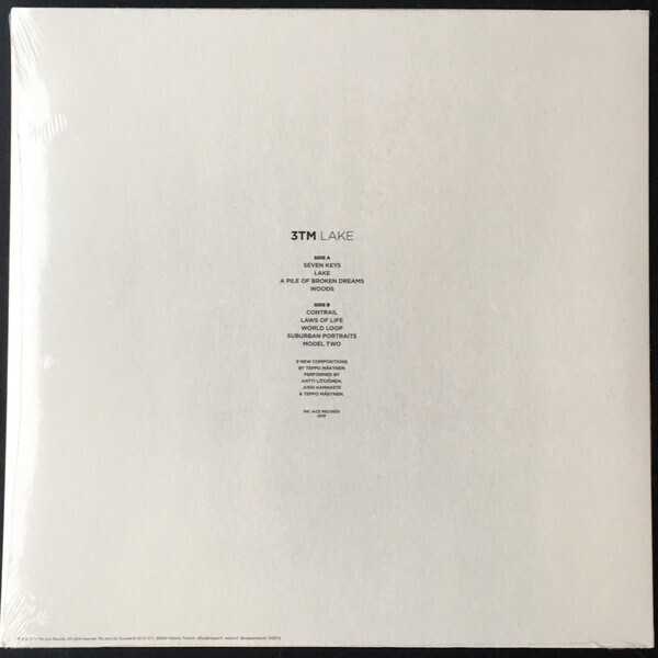 3TM - Lake (Coloured Vinyl LP) (Back)