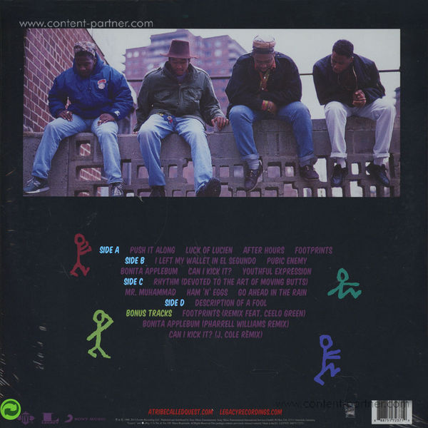 A Tribe Called Quest - People's Instinctive Travels...(25th Ann. Edition) (Back)