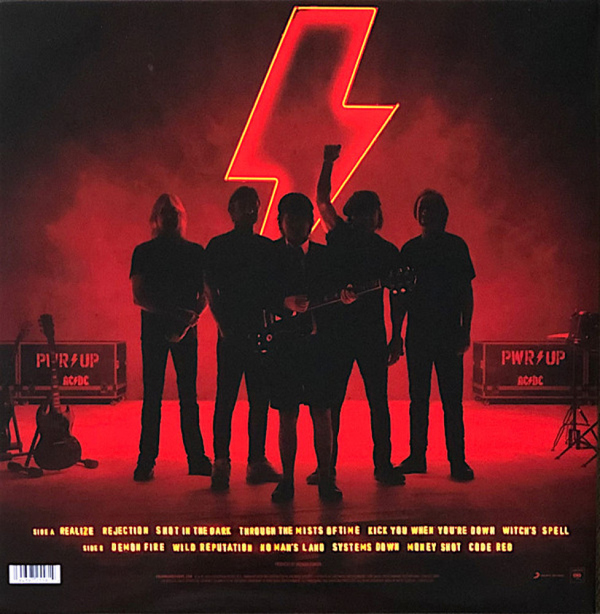 AC/DC - Power Up (180g Black Vinyl LP) (Back)