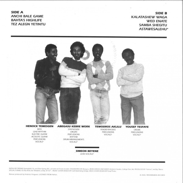 ADMAS - SONS OF ETHIOPIA (Back)