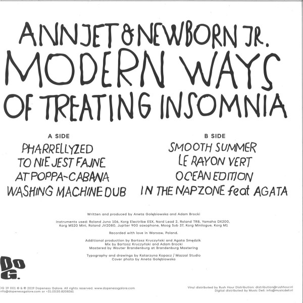 ANNJET & NEWBORN JR - MODERN WAYS OF TREATING INSOMNIA (Back)