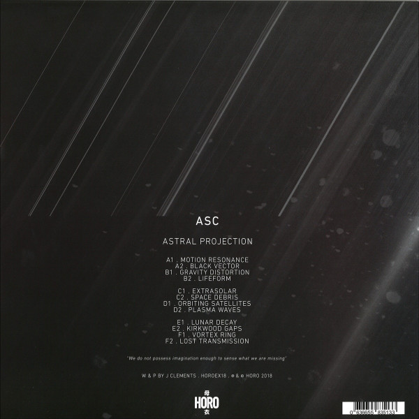 ASC - Astral Projection (3LP Marbled Vinyl) (Back)
