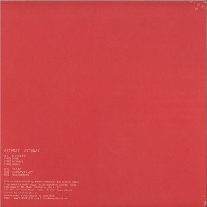 AUTOMAT - AUTOMAT (Back)