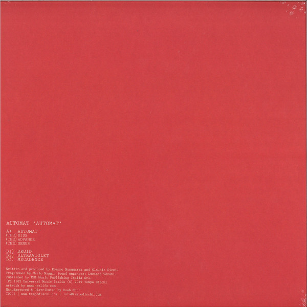AUTOMAT - AUTOMAT (Back)