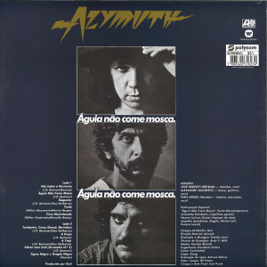AZYMUTH - ÁGUIA NÃO COME MOSCA (1977) (Back)