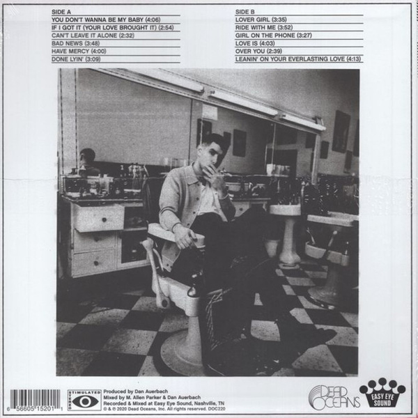 Aaron Frazer - Introducing... (LP) (Back)