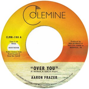 Aaron Frazer - Over You (Translucent Orange 7" Single Vinyl)