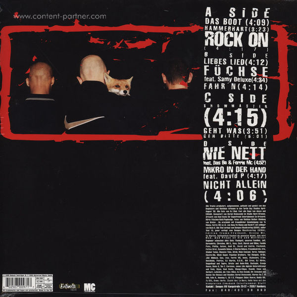 Absolute Beginner - Bambule Remixed (2LP) (Back)