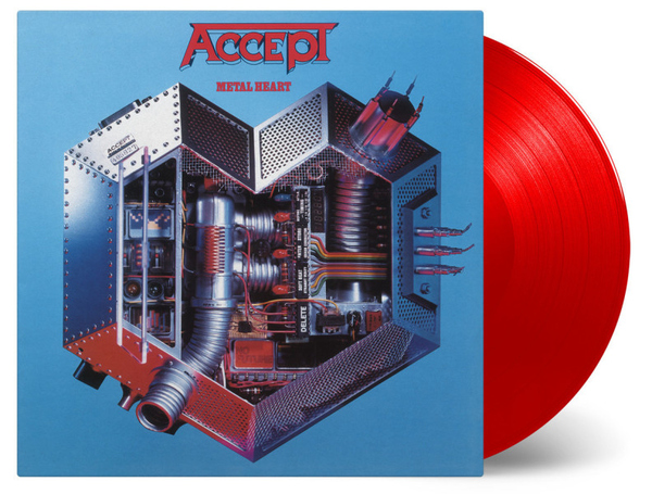 Accept - Metal Heart (Ltd. transp. red vinyl)