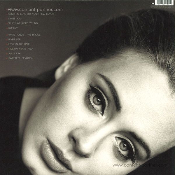 Adele - 25 (Back)