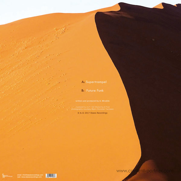 Adriano Mirabile - Supertrampel EP (Back)