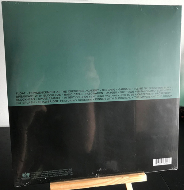 Aesop Rock - Float (Ltd. Green Vinyl 2LP) (Back)