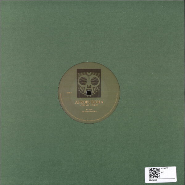 Afrobuddha - Obame/Zone (140 gram vinyl 12" + insert) (Back)