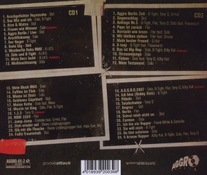 Aggro Berlin - Aggro Berlin Label Nr.1 2001-2009 X (Back)