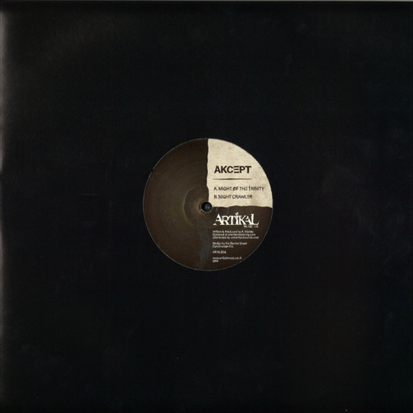 Akcept - Might of the Trinity (Back)