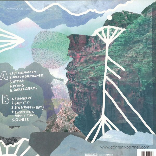 Akere - Blue Sphinx (LP+CD) (Back)