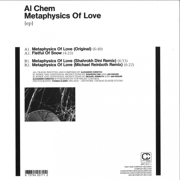 Al Chem - Metaphysics Of Love (Shahrokh Dini & M.Reinboth) (Back)