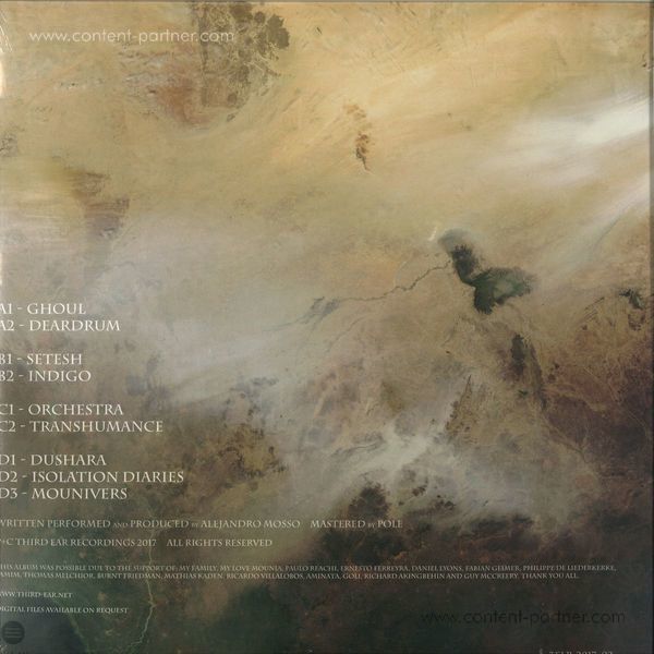 Alejandro Mosso - Mosso Isolation Diaries (Back)