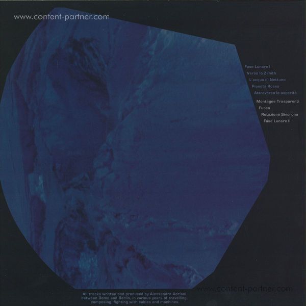 Alessandro Adriani - Montagne Trasparenti (Back)
