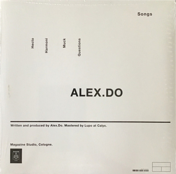 Alex.Do - Songs (Back)