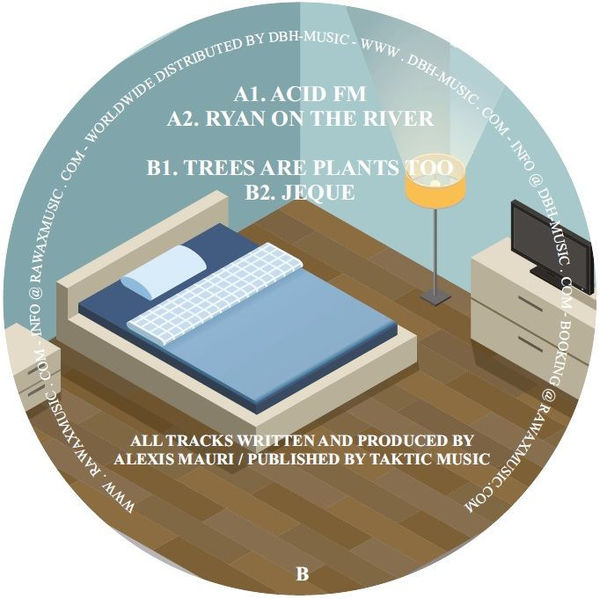 Alexkid - Bedroom EP (Back)