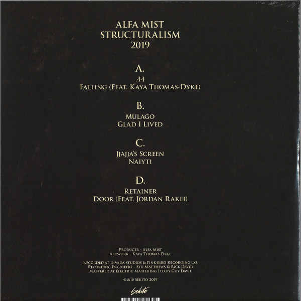Alfa Mist - Structuralism (Back)