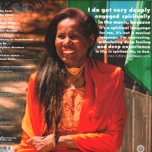Alice Coltrane - The Ecstatic Music Of Alice Coltrane Turiyasangita (Back)