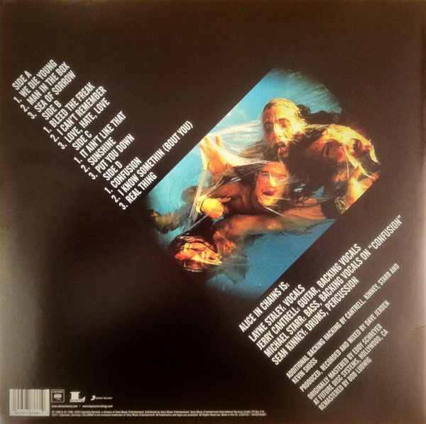 Alice In Chains - Facelift (Reissue 2LP) (Back)