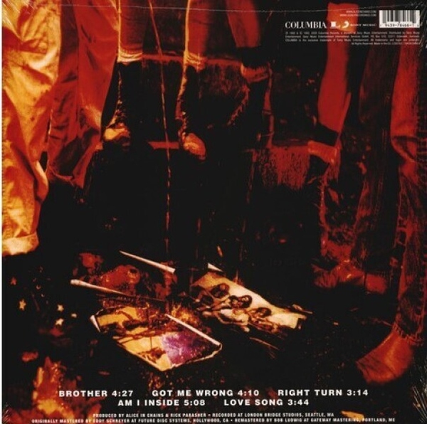 Alice In Chains - SAP (Ltd. Black Friday Edition 12" Vinyl) (Back)