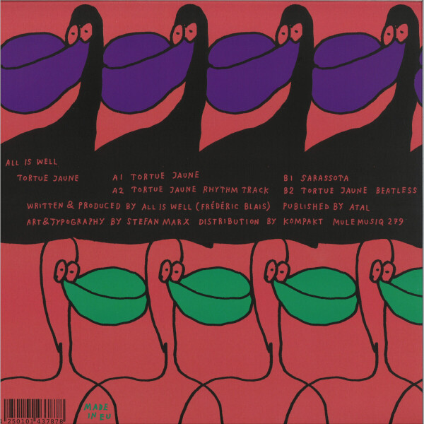 All Is Well - Tortue Jaune (Back)