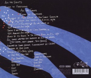 All The Saints - Intro To Fractions (Back)