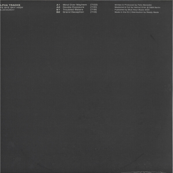 Alpha Tracks - Bye Bye Sky High (Back)