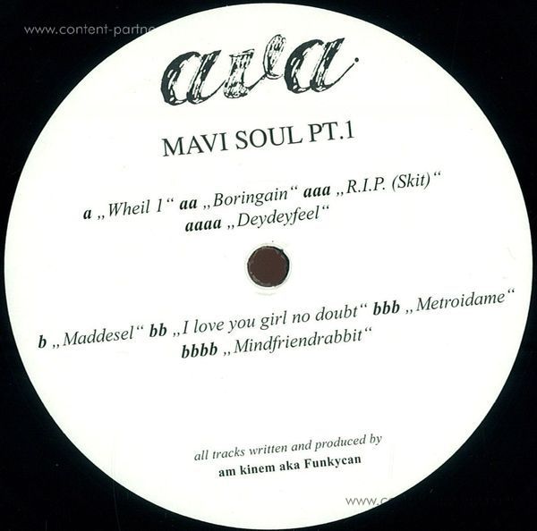 Am Kinem - Mavi Soul (12'' + 10'') (Back)