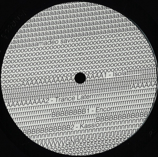 Amadeo Savio - Isolat EP