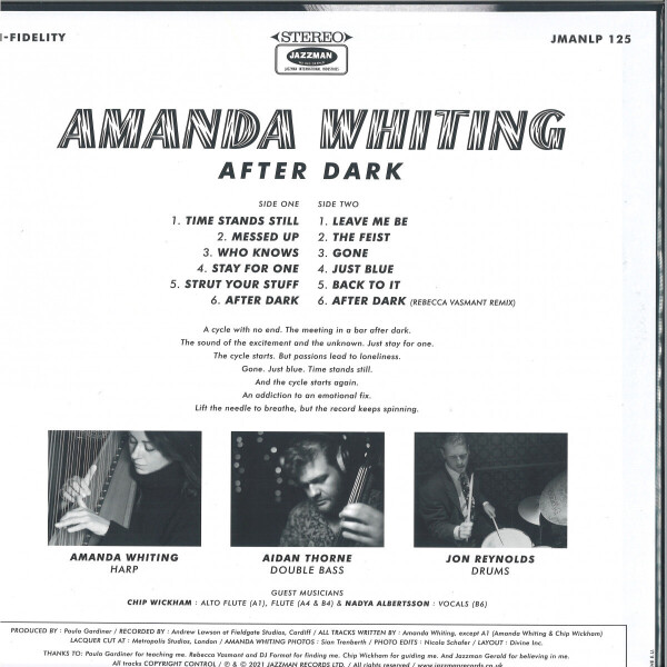 Amanda Whiting - After Dark (LP) (Back)