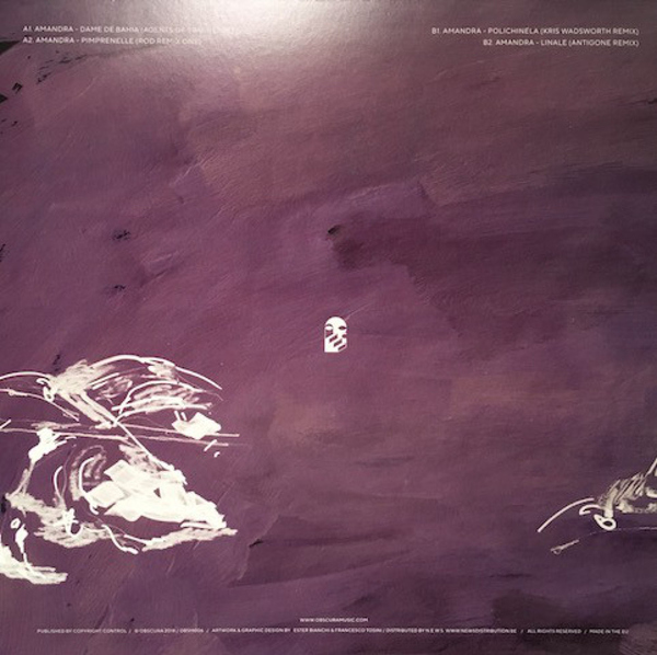Amandra - Dame De Bahia Remixes (Back)