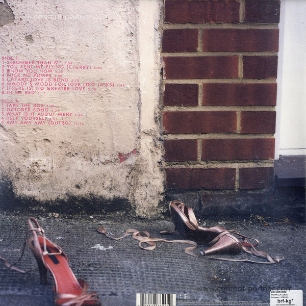 Amy Winehouse - Frank (180g Re-issue) (Back)