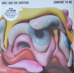 Amyl & The Sniffers - COMFORT TO ME & LIVE (LIMITED SMOKEY MARBLED COLOU (Back)