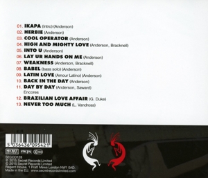 Anderson,George (Shakatak) - Cape Town To London-Live! (Back)