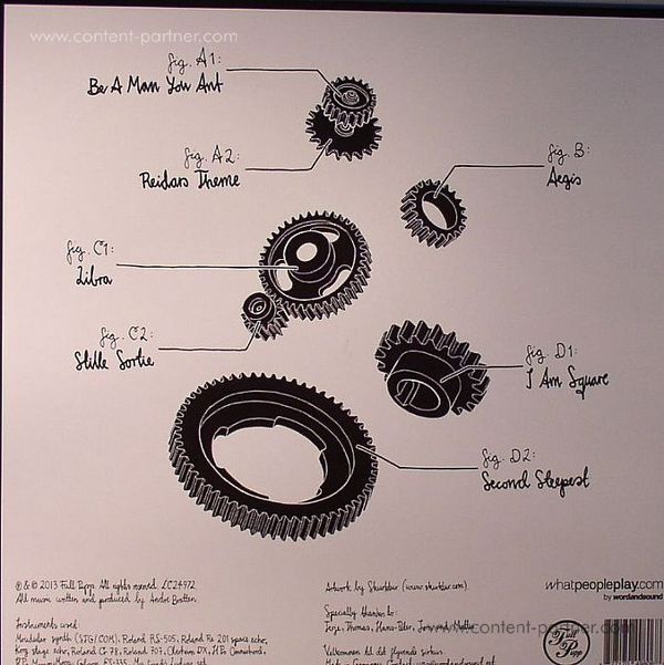 Andre Bratten - Be A Man You Ant (Repress) (Back)