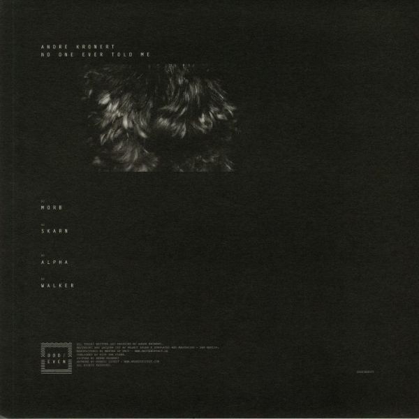 Andre Kronert - NO ONE EVER TOLD ME (Back)