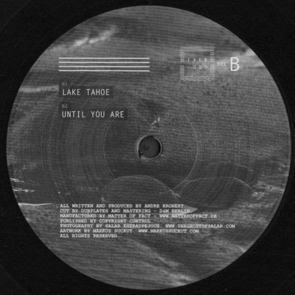 Andre Kronert - When Rain Falls (Back)