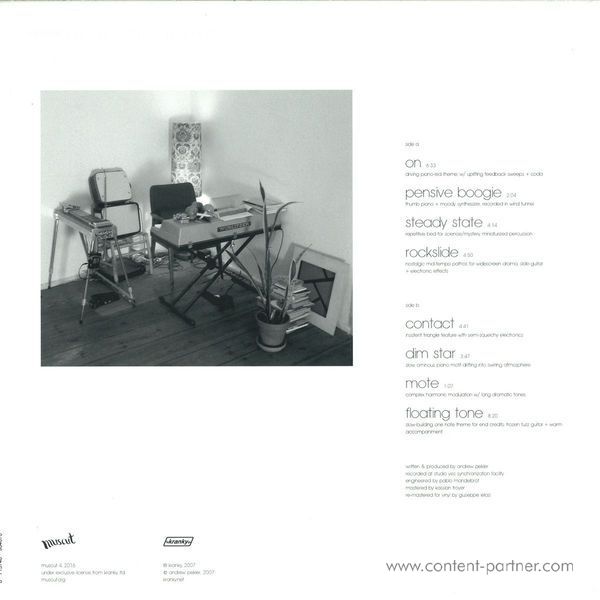 Andrew Pekler - Cue (Back)