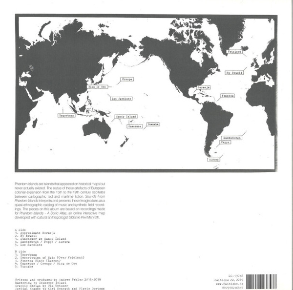 Andrew Pekler - SOUNDS FROM PHANTOM ISLANDS (Repress) (Back)