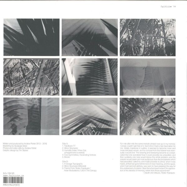 Andrew Pekler - TRISTES TROPIQUES (Back)