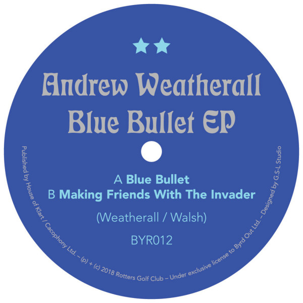 Andrew Weatherall - Blue Bullet EP (Vinyl Only)