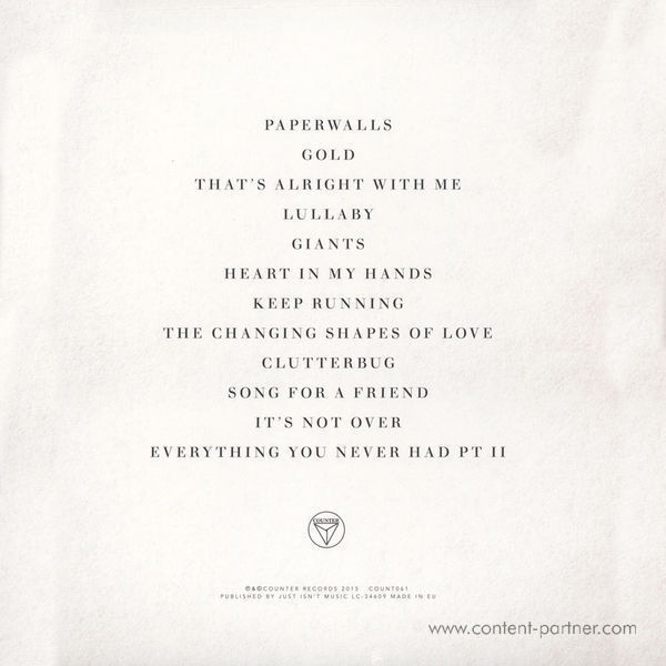 Andreya Triana - Giants (LTD LP+CD+MP3) (Back)